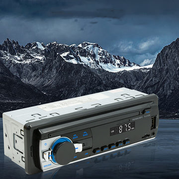 Autoradio bluetooth voiture USB plug-in radio smart bluetooth music car mp3 player black car radio receiver for music lovers